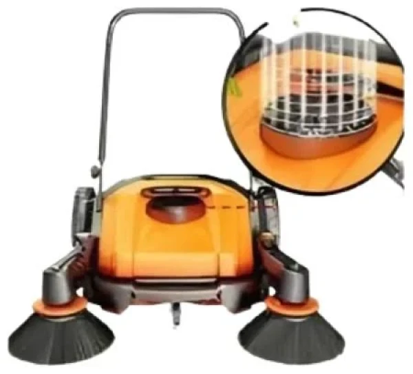 Máy quét rác đẩy tay CPH CPH-980P – Lọc bụi mịn