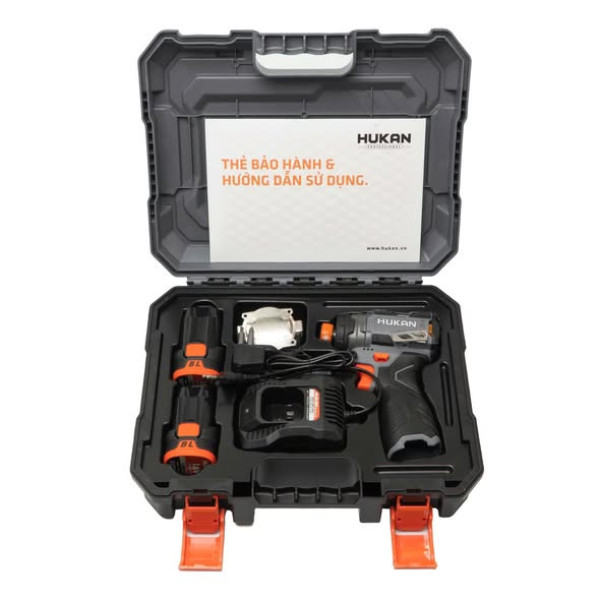 Máy vít búa Hukan G1-V141LUX – 140N.m, 2 pin 1.5ah, sạc