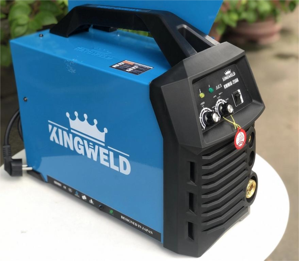 Máy hàn MIG CÔNG NGHIỆP KWMIG-250A TẶNG SÚNG MIG TO , Đồng hồ Khí