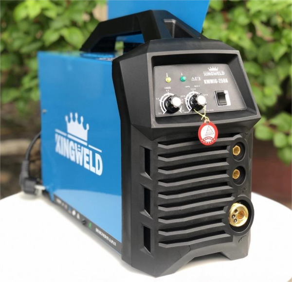 Máy hàn MIG CÔNG NGHIỆP KWMIG-250A TẶNG SÚNG MIG TO , Đồng hồ Khí