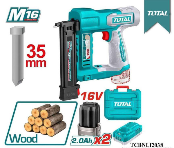 Máy bắn đinh  thẳng dùng  pin 16V TCBNLI2038