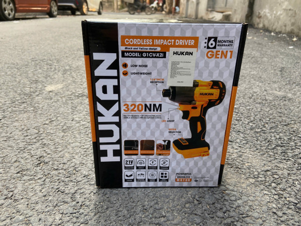 Thân máy chuyên vít búa (GEN 1) G1CV-X2i Vàng 