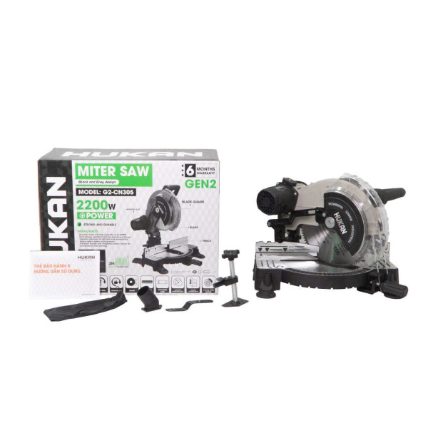 Máy cắt nhôm G2-CN305 Gen 2 2200W Đĩa 305 ( Tặng 1 đĩa Cắt  nhôm ) 