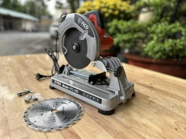 Máy cắt sắt đa năng ti trượt FC-185  Công suất 1350W – Đĩa 185mm