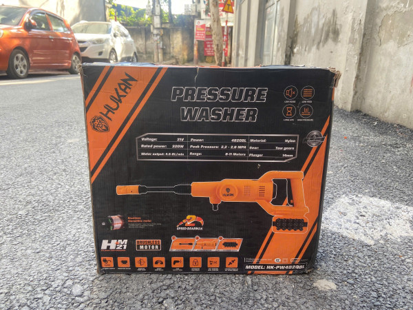 Máy rửa xe pin Hukan HK-PW4820BL ( Bộ gồm thân, 1 Pin, 1 sạc )