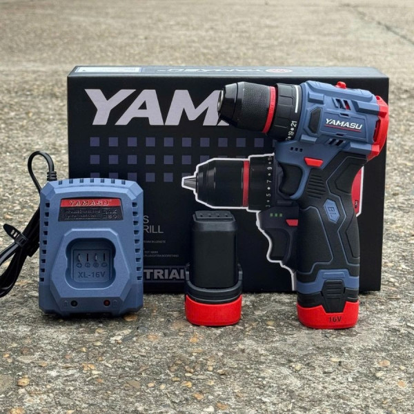 Máy khoan vặn vít pin YAMASU 16.8V YMS-MKP1016G2W