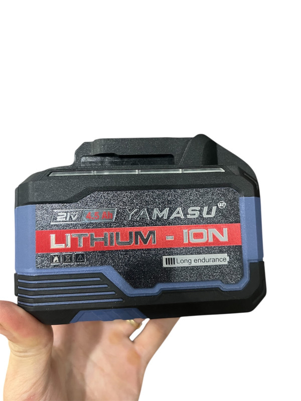 Pin yamasu 21V ( chân phổ thông) 4.5ah, 15cell