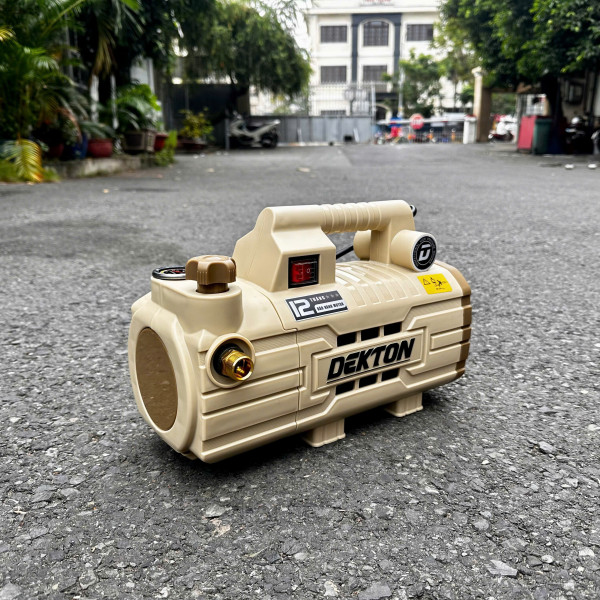 Máy Xịt Rửa Xe Mini DK-CWR3001VTG Màu Be