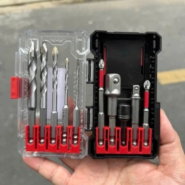 Bộ 10 Mũi Khoan Đa Năng Amaxtools CBK8