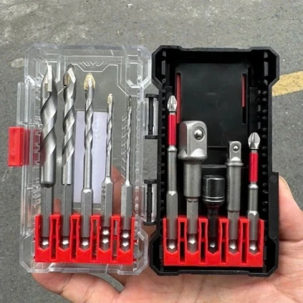 Bộ 10 Mũi Khoan Đa Năng Amaxtools CBK8