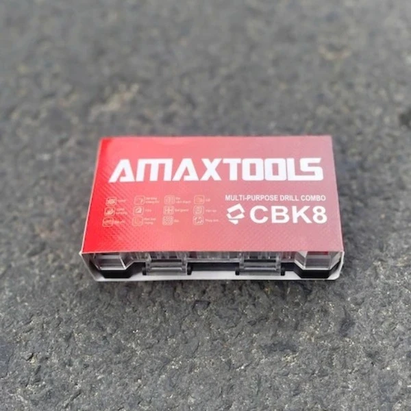 Bộ 10 Mũi Khoan Đa Năng Amaxtools CBK8
