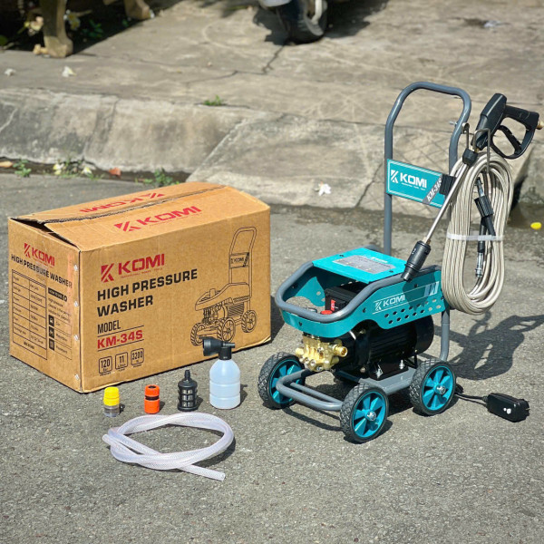 Máy rửa xe có chỉnh áp KOMI KM-34S