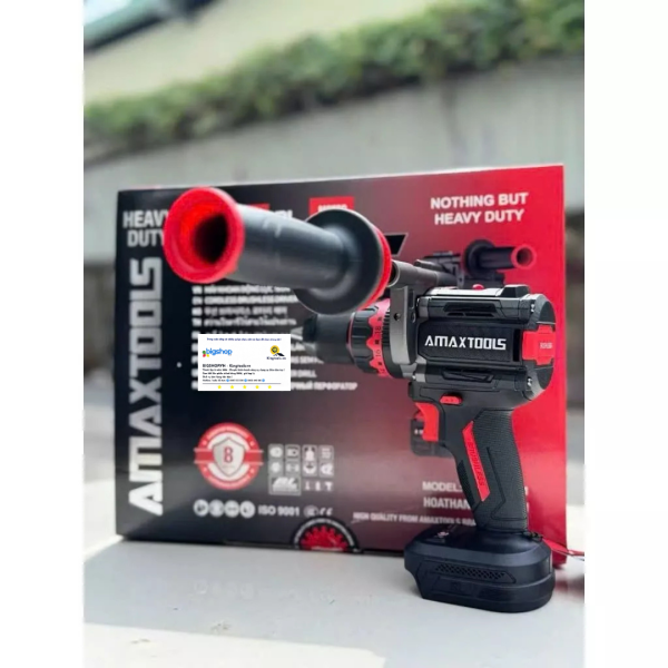 Máy khoan động lực dùng pin AMAXTOOLS AKI16013SM (Thân máy)