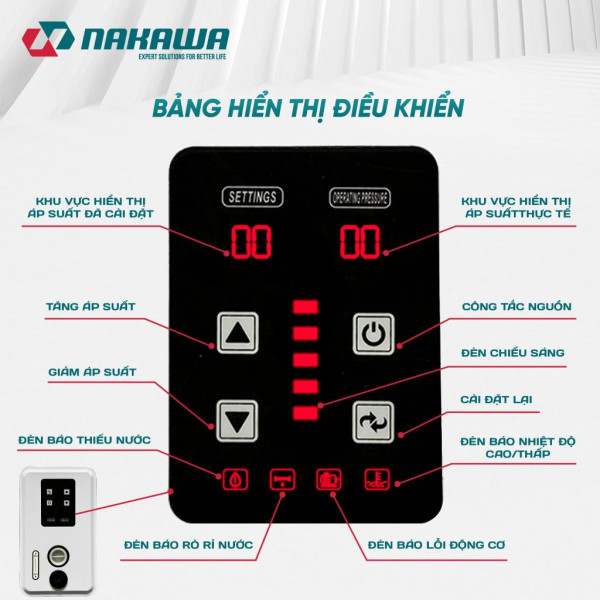 Máy bơm biến tần NK-BT400A