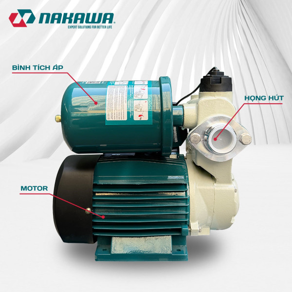 Máy bơm tăng áp thông minh NK-JLM800A