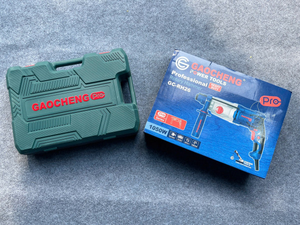 Máy khoan búa GAOCHENG GC-RH26 chính hãng – 1050W
