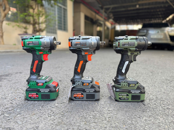 Máy siết mở bulong pin DEKTON 555N.m – Brushless M21-IW555PLUS