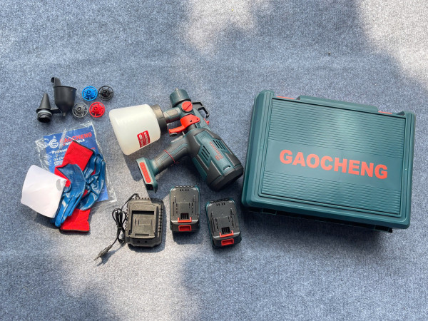 Máy phun sơn cầm tay dùng pin 21V GAOCHENG GN-CS1704