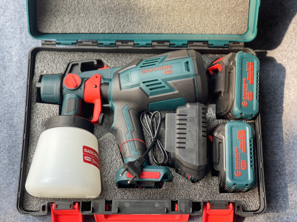 Máy phun sơn cầm tay dùng pin 21V GAOCHENG GN-CS1704