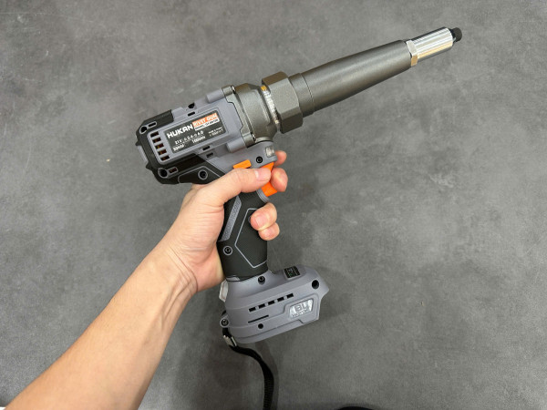 Máy rút đinh tán (rive) pin HUKAN G1-RD10K, Không chổi than, Lực rút 10.000N rút tán đinh 2.4 - 6.0mm