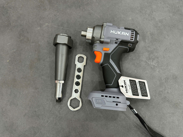 Máy rút đinh tán (rive) pin HUKAN G1-RD10K, Không chổi than, Lực rút 10.000N rút tán đinh 2.4 - 6.0mm