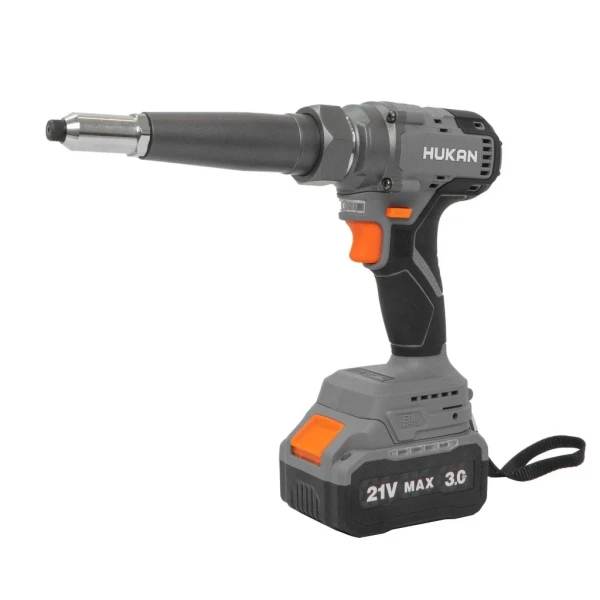 Máy rút đinh tán (rive) pin HUKAN G1-RD10K, Không chổi than, Lực rút 10.000N rút tán đinh 2.4 - 6.0mm