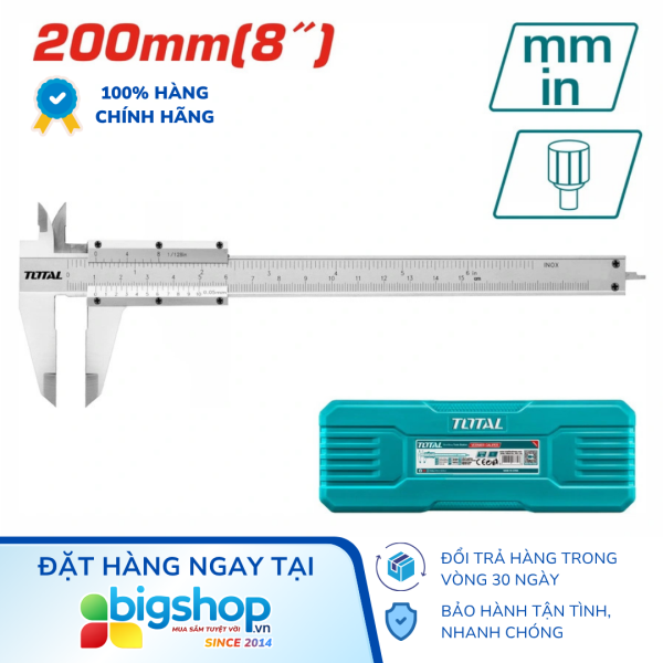 Thước kẹp cơ 200mm TOTAL TMT312001