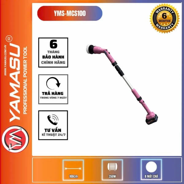 Máy chà cọ sàn đa năng dùng pin YAMASU YMS-MCS100