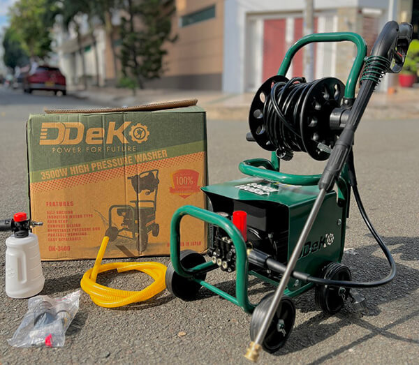 Máy Rửa Xe Deko 3400W DK-3400
