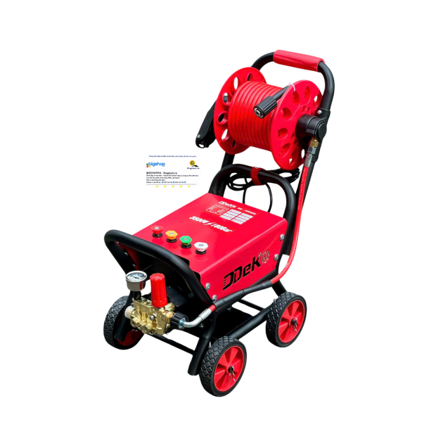 Máy xịt rửa xe DDEKO DK-3500RS (CS 3500W, áp lực 180 bar)