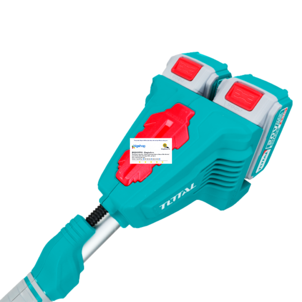 Máy cắt cỏ và bụi rặm dùng pin 40V TOTAL TSTLI200285 (2 pin 4.0Ah và 1 sạc)