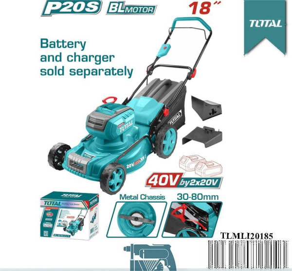 Máy làm vườn 18 inch không chổi than dùng pin Lithium 40V Total TLMLI20185