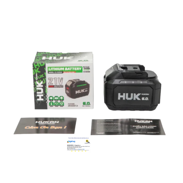 Pin Lithium 6.0Ah HUKAN G3-HUK6A (GEN 3, 21V)
