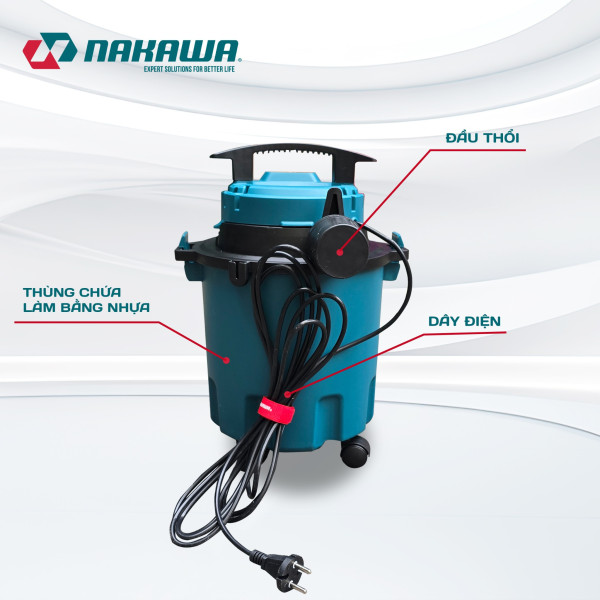 Máy hút bụi công nghiệp NAKAWA NK-HB15L