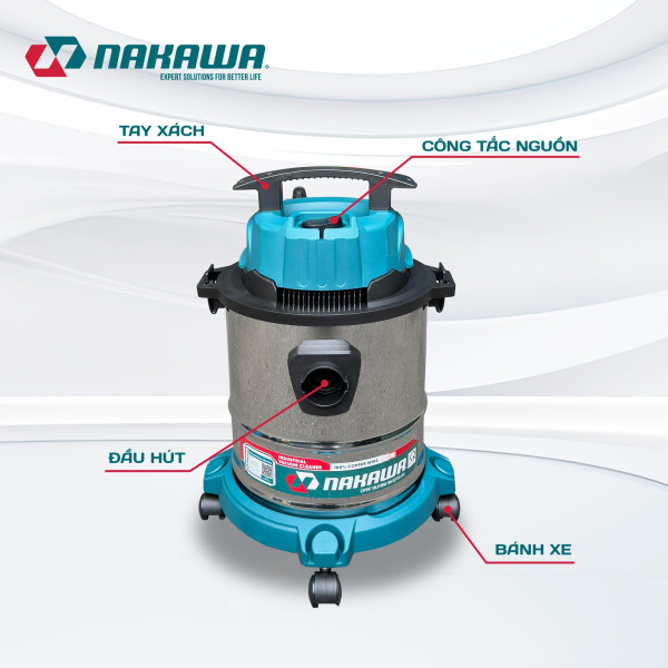 Máy hút bụi công nghiệp NAKAWA NK-HB18L