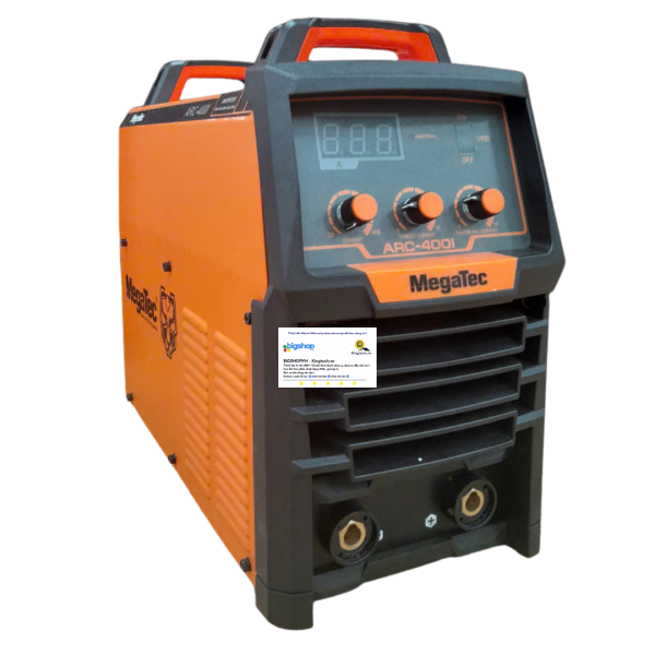 Máy hàn que điện tử Megatec ZX7/ARC-400I - Điện 3 pha 380V