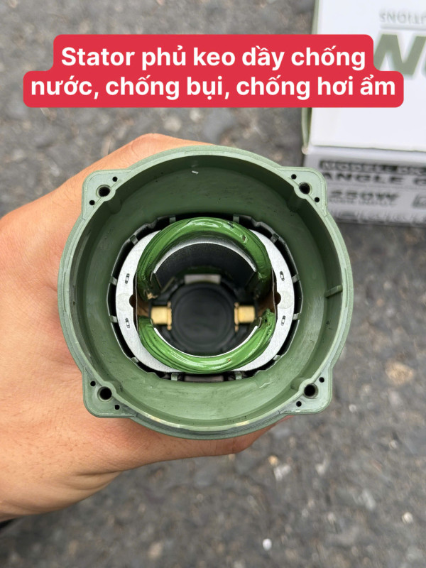 Máy mài tay ngắn công tắc đuôi DEKTON DK-AG1250XCP – 1250W