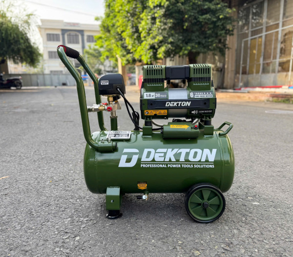 Máy Nén Khí  Không Dầu Dekton DK-AC3930XPRO 30L
