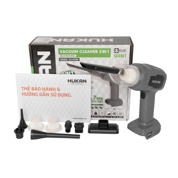 Thân máy hút bụi pin 2 in 1 G1-VC09 (Gen 1) – Nhỏ gọn, lực hút mạnh