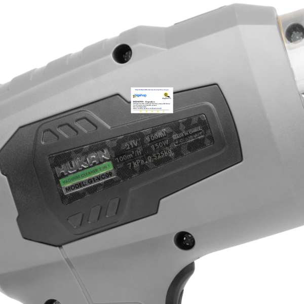 Máy hút bụi pin 2 trong 1 HUKAN G1-VC09 (GEN 1) - Thân máy