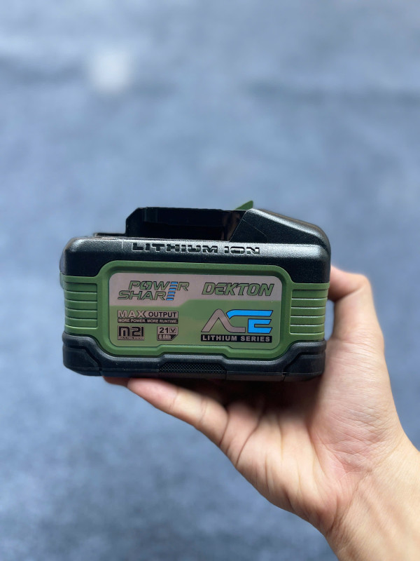 Pin Dekton Gen 4 M21-B6120XProMax 21V 6.0Ah – Dòng Xả Cao