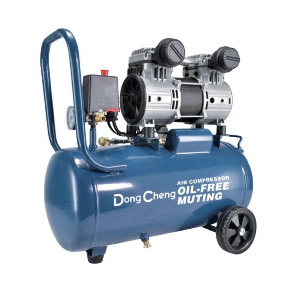 Máy nén khí không dầu 24lít 1500W DongCheng DQE1500/24L