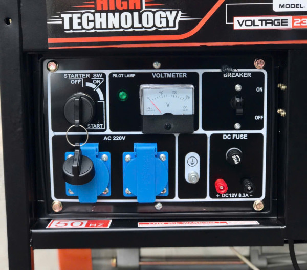 Máy phát điện diesel BGAS BGA7000DE 5.0KW – Mạnh mẽ, tiết kiệm, bền bỉ