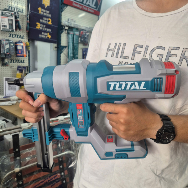 Máy Bắn Đinh Bê Tông Dùng Pin 20V TOTAL TCNLI9008 (2 Pin 4.0Ah và 1 Sạc)