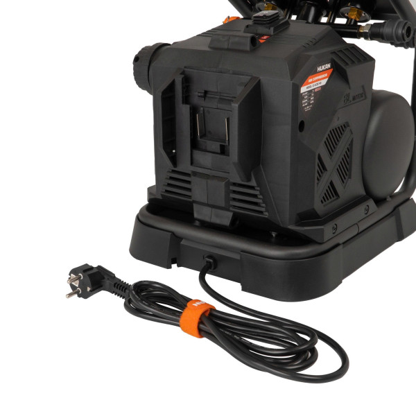 Máy Nén Khí Không Dầu Hukan GEN3 G3-ACDC-N3 – Dùng Pin & Điện 220V, Công Suất 350W, Bình 3L