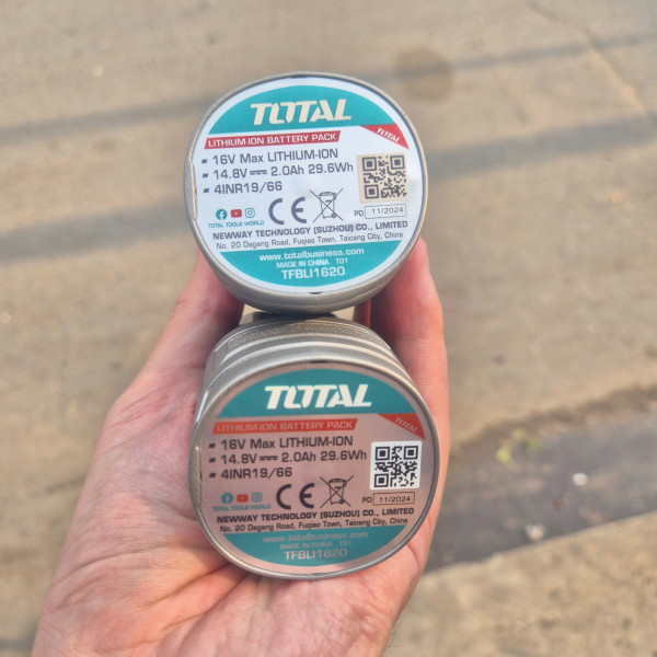 Máy Siết Vít Không Chổi Than TOTAL TIRLI16178 16V – 170Nm, 2 Pin 2.0Ah, Chính Hãng