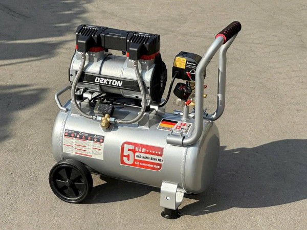Máy nén khí không dầu Dekton bình nhôm DK-AC3925PROMAX, 22L, 1.8HP