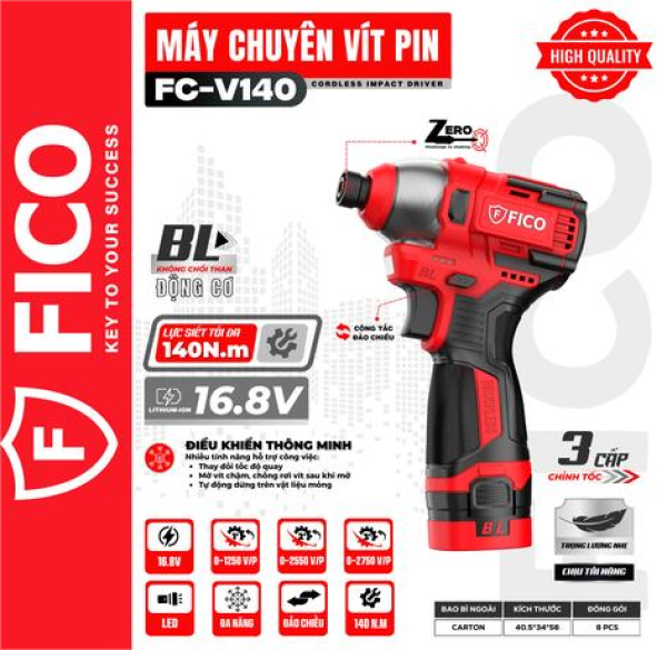Máy chuyên vít PIN FICO FC-V140