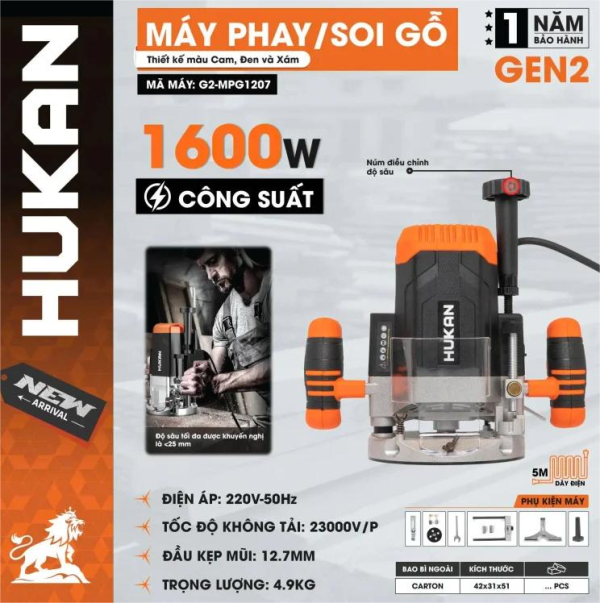 Máy phay/ soi gỗ G2-MPG1207