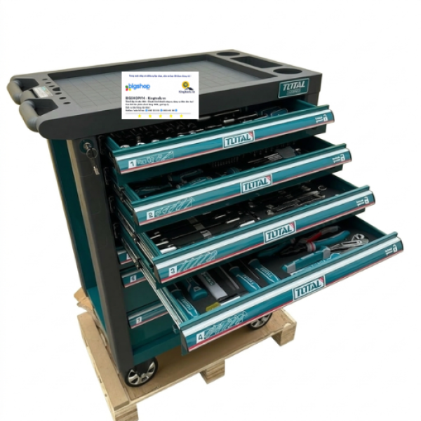Tủ đồ nghề 7 ngăn Total THPTCS73281 328 món